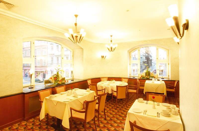 Art Nouveau Palace Hotel Prag Restaurant foto